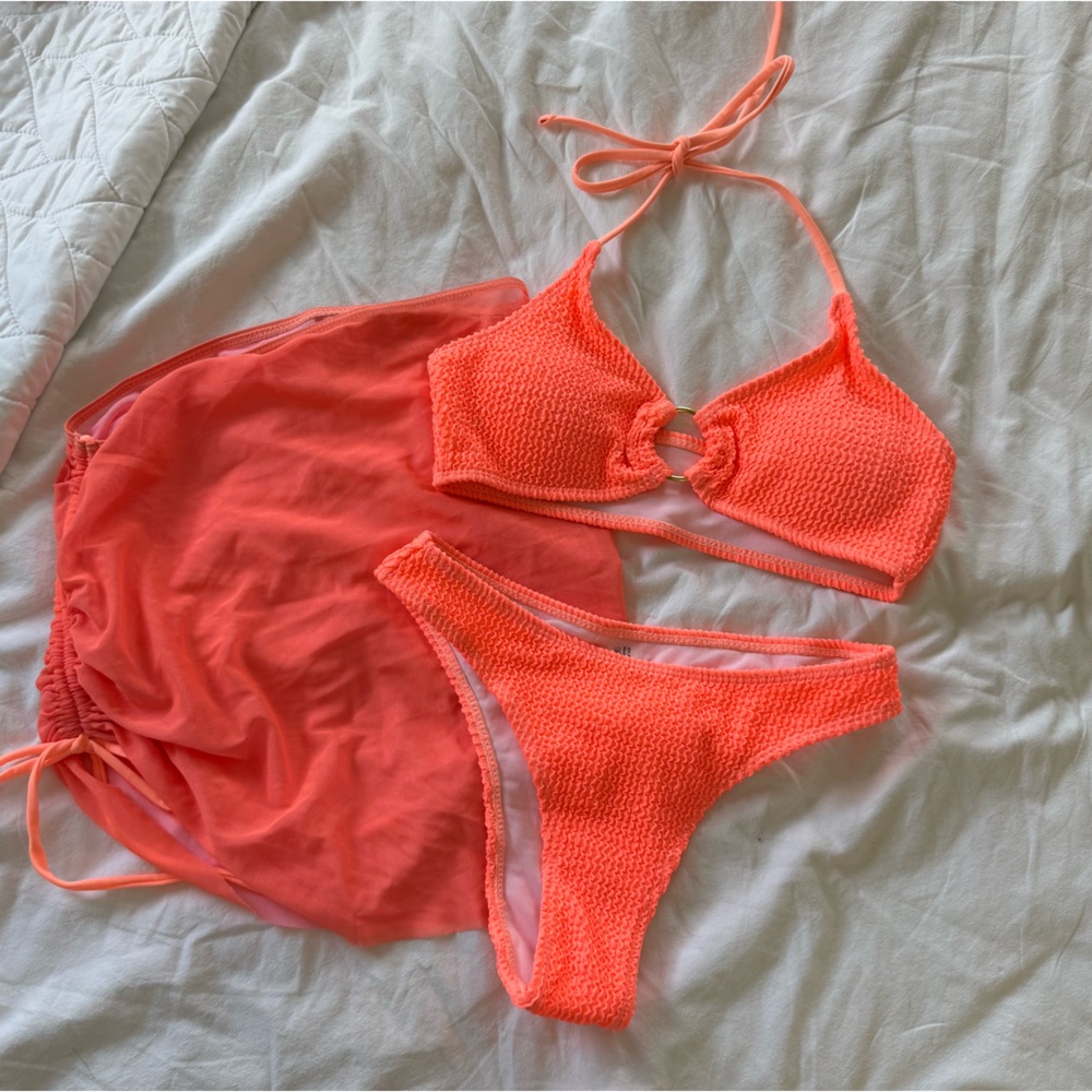 Bikini with cover up